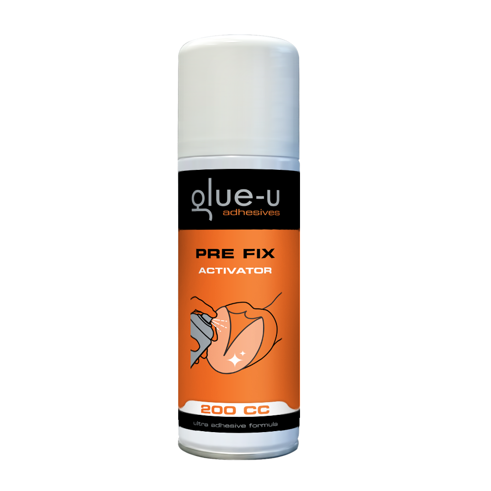 Glue U Pre-fix and activator