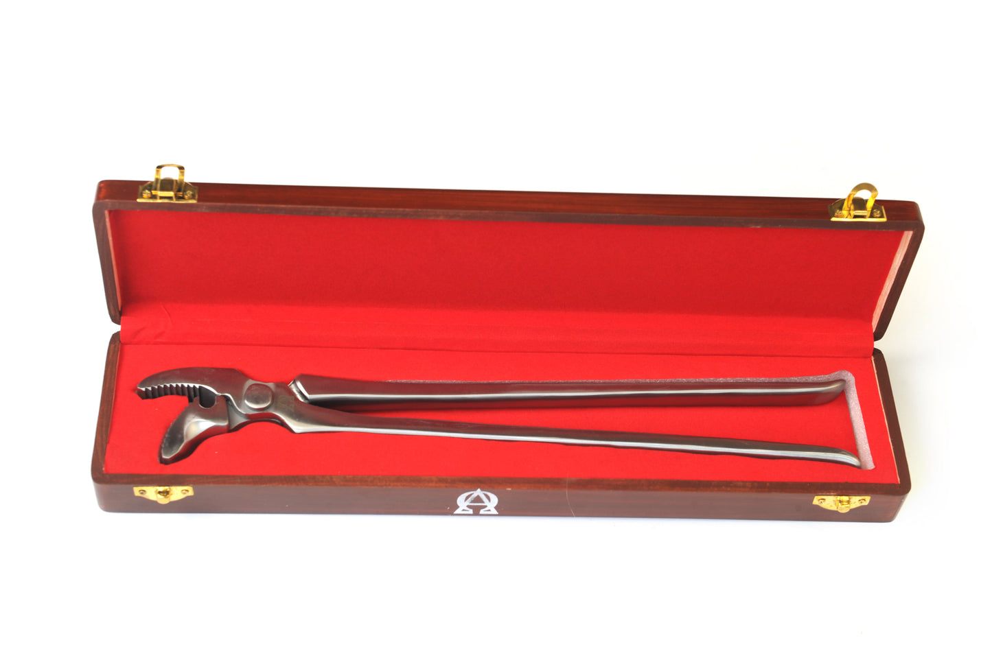 scientific Horsreshoeing Box Jaw Curved Clecnching Tongs