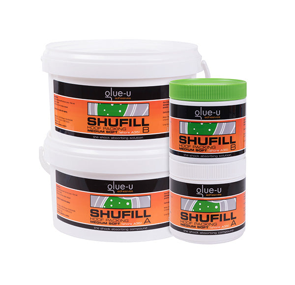 Glue-u Shu-Fill 2 Part Silicone Hoof Packing