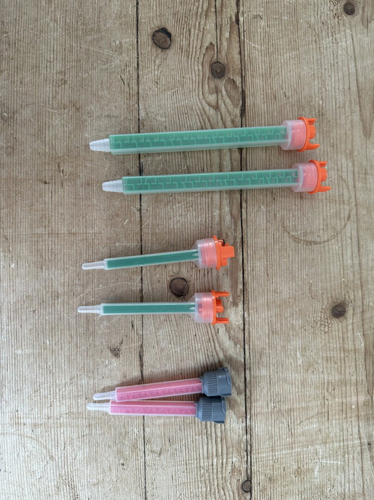 3D Glue Mixer Tips (50ml, 250ml & 490ml)