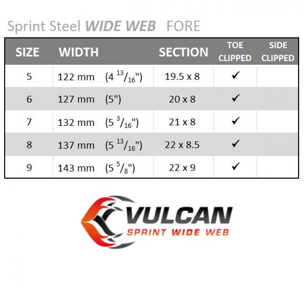 VULCAN SPRINT - WIDE WEB FORE