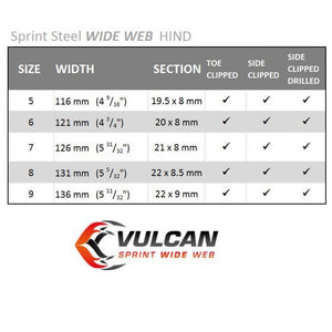 VULCAN SPRINT - WIDE WEB HIND